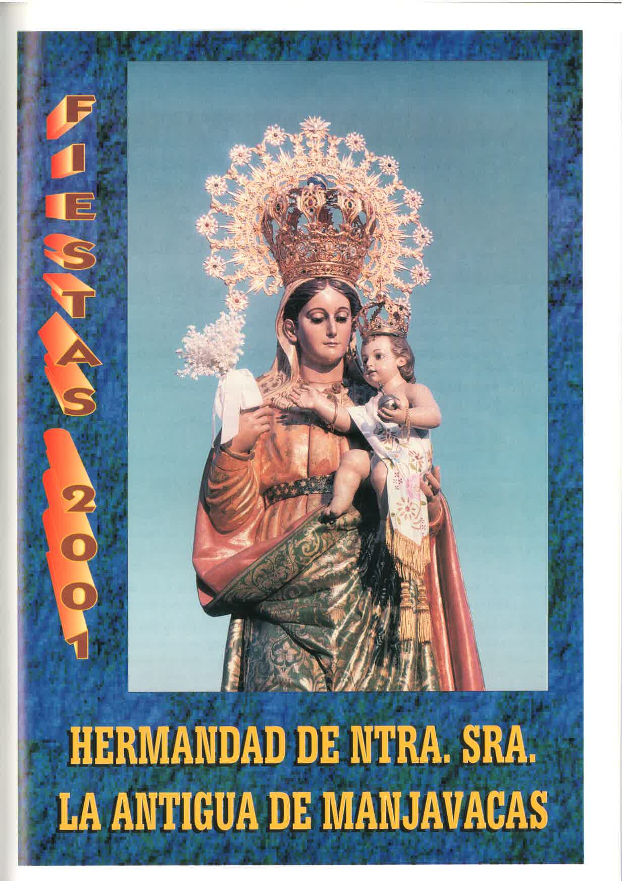 Fiestas de Nuestra Señora de la Antigua de Manjavacas 2001 Mota del Cuervo